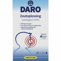 3x Daro Fysiologische Zoutoplossing 10 stuks