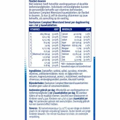2x Davitamon Compleet Weerstand Bosvruchten 60 kauwtabletten