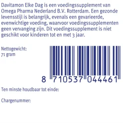 4x Davitamon Elke Dag 60 tabletten