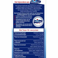 2x Davitamon Tiener 12+ Aardbei 60 kauwtabletten