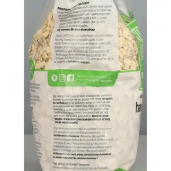 3x De halm Biologisch Havervlokken Grof 500 gr