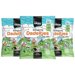 3x de Kleine Keuken Bio Dadeltjes 140 gr