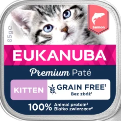 16x Eukanuba Premium Paté Graanvrij Adult Kattenvoer Nat Kip 85 gr