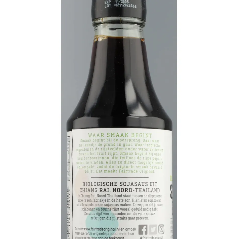 6x Fairtrade Original Sojasaus Biologisch 200 ml