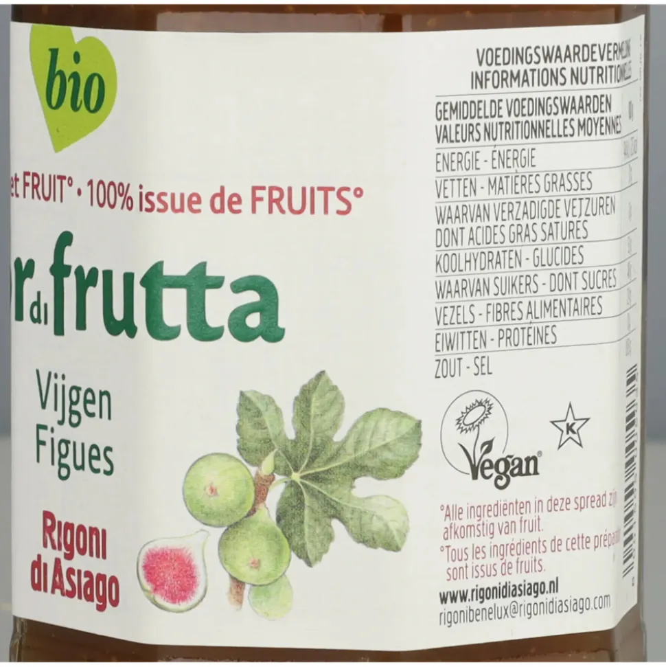 6x Fiordifrutta Biologische Jam Vijgen 250 gr