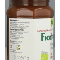 6x Fiordifrutta Biologische Jam Pruimen 250 gr