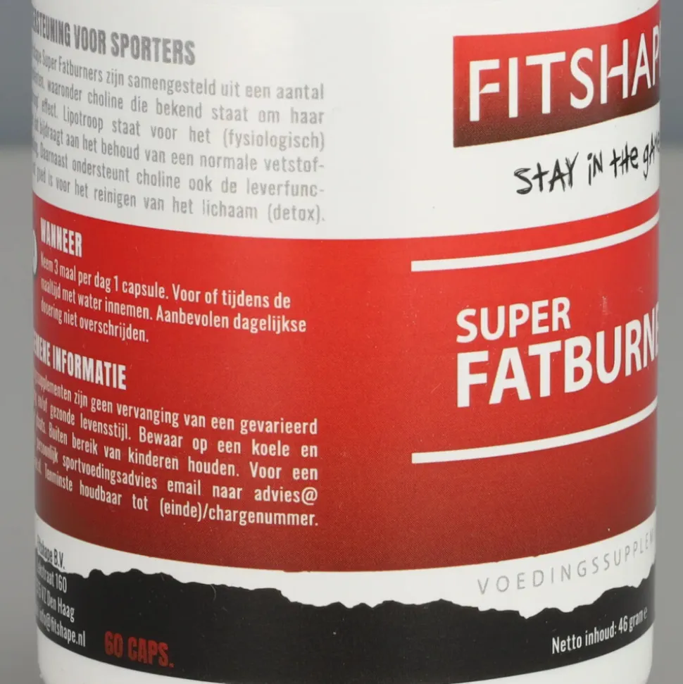 6x Fitshape Super Fat Burner 60 capsules