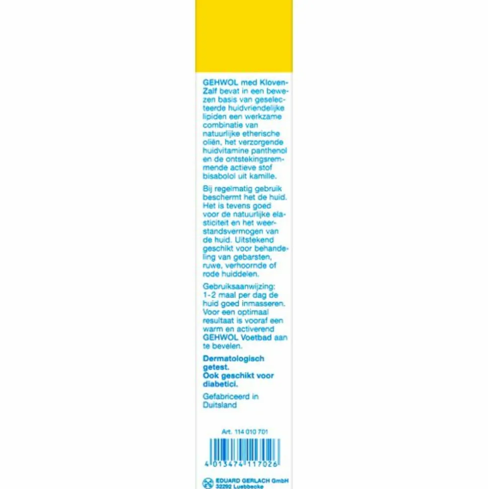 2x Gehwol Klovenzalf 125 ml