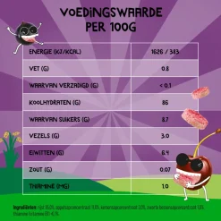 6x Goodies Luchtige Rijstwafeltjes Rood Fruit 40 gr