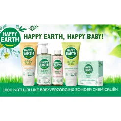 6x Happy Earth Wasgel 100% Natuurlijk Baby & Kids 300 ml