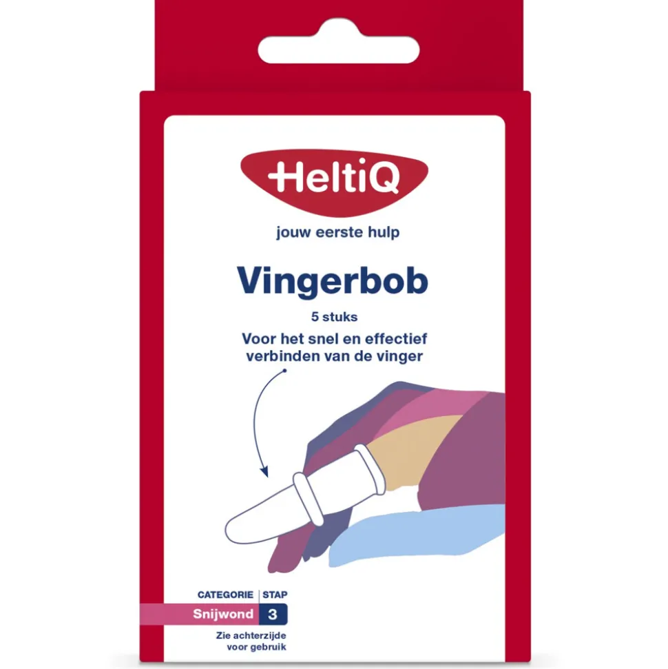 3x HeltiQ Vingerbob 5 stuks