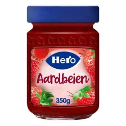 3x Hero Fruitspread Aardbeien 350 gr