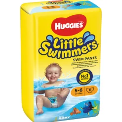 3x Huggies Little Swimmers Maat 5-6 (12-18 kg) 11 stuks
