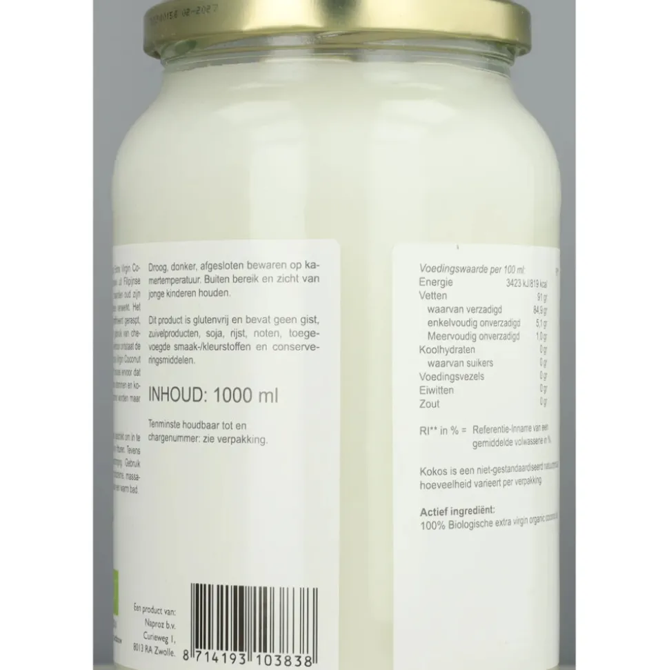 3x It's Amazing logische Kokosolie Extra Virgin 1000 ml