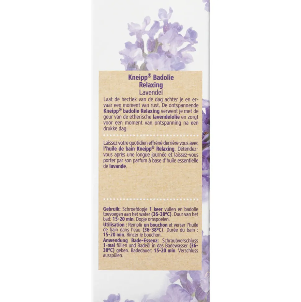 6x Kneipp Badolie Relaxing Lavendel 100 ml
