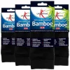 4x Lucovitaal Bamboe Sok Lang Zwart Maat 35-38 1 paar