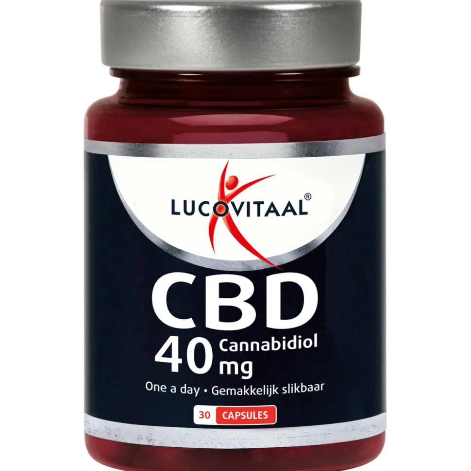 2x Lucovitaal CBD 40 mg capsules 30 capsules