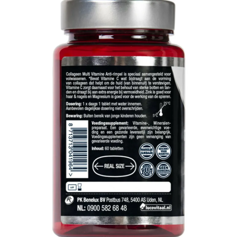 2x Lucovitaal Collageen Multi A-Z 60 tabletten