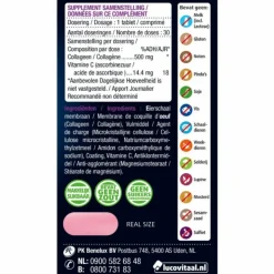 2x Lucovitaal Collageen Vega Super 30 tabletten