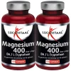 2x Lucovitaal Magnesium 400 met l-tryptofaan 120 capsules