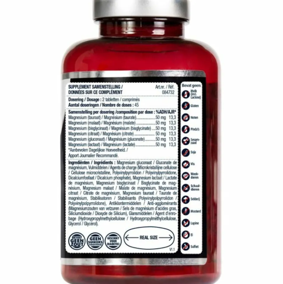 2x Lucovitaal Magnesium Super 6 Complex 90 tabletten