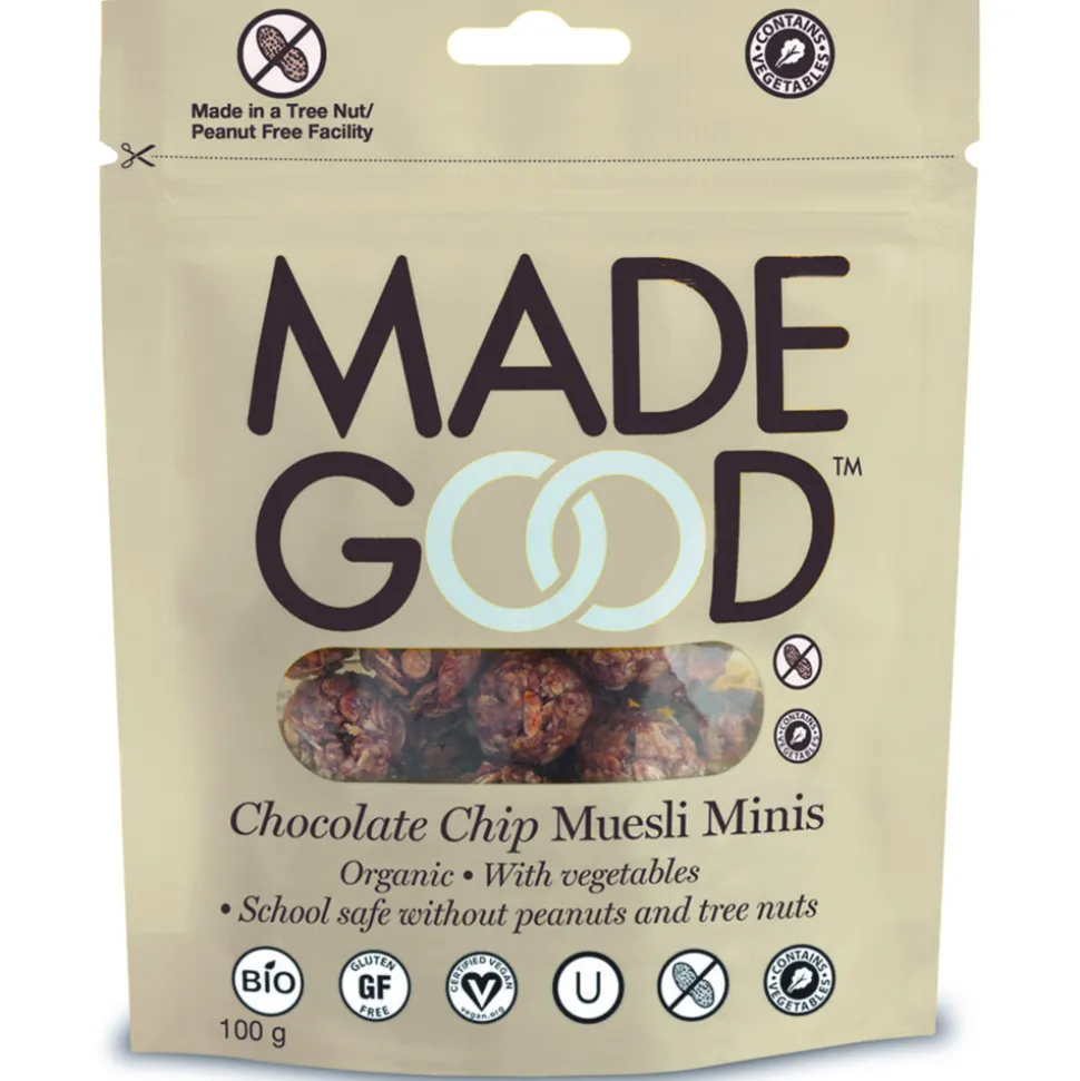 3x MadeGood Granola Mini's Chocolate Chip 100 gr