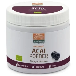 3x Mattisson Acai Poeder 125 gr