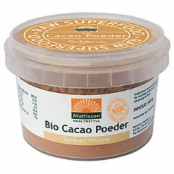 3x Mattisson logische Cacao Poeder 100 gr