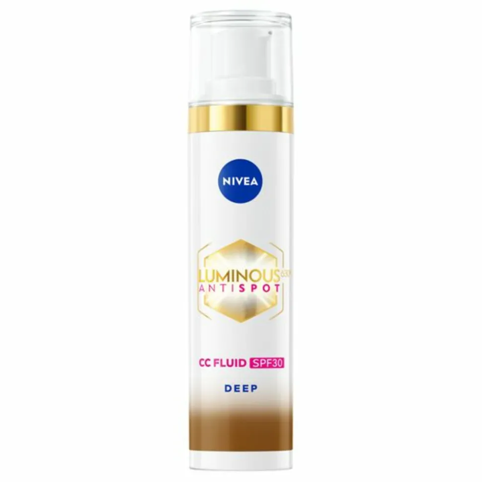 3x NIVEA Luminous630 CC Cream SPF 30 Dark 40 ml