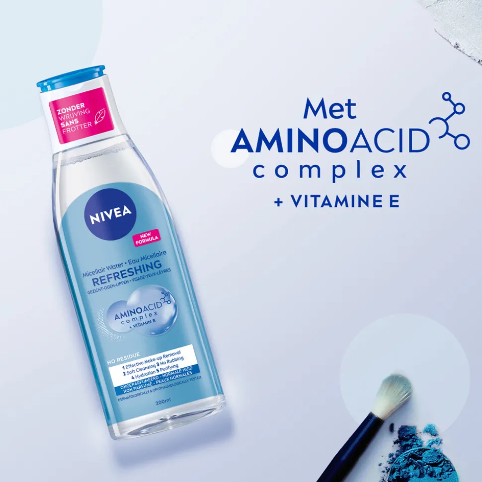 6x NIVEA Micellair Water Refreshing Normale Huid 200 ml