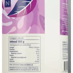 2x Nutribites Collageen Naturel Poeder 360 gr