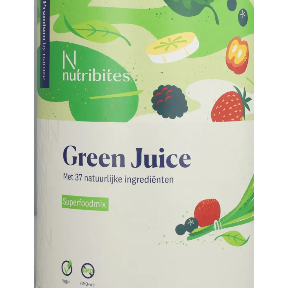 2x Nutribites Green Juice Poeder 300 gr