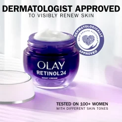 4x Olay Nachtcrème Retinol24 50 ml