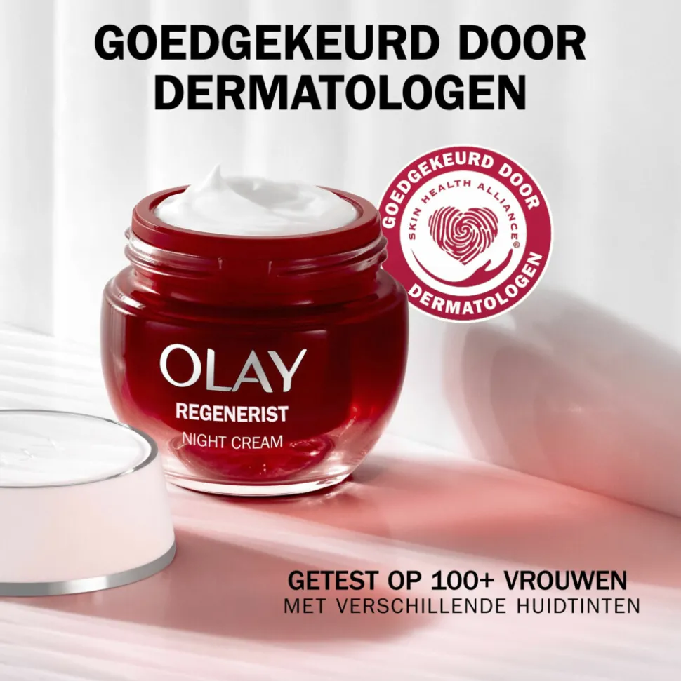 4x Olay Regenerist Nachtcrème 50 ml