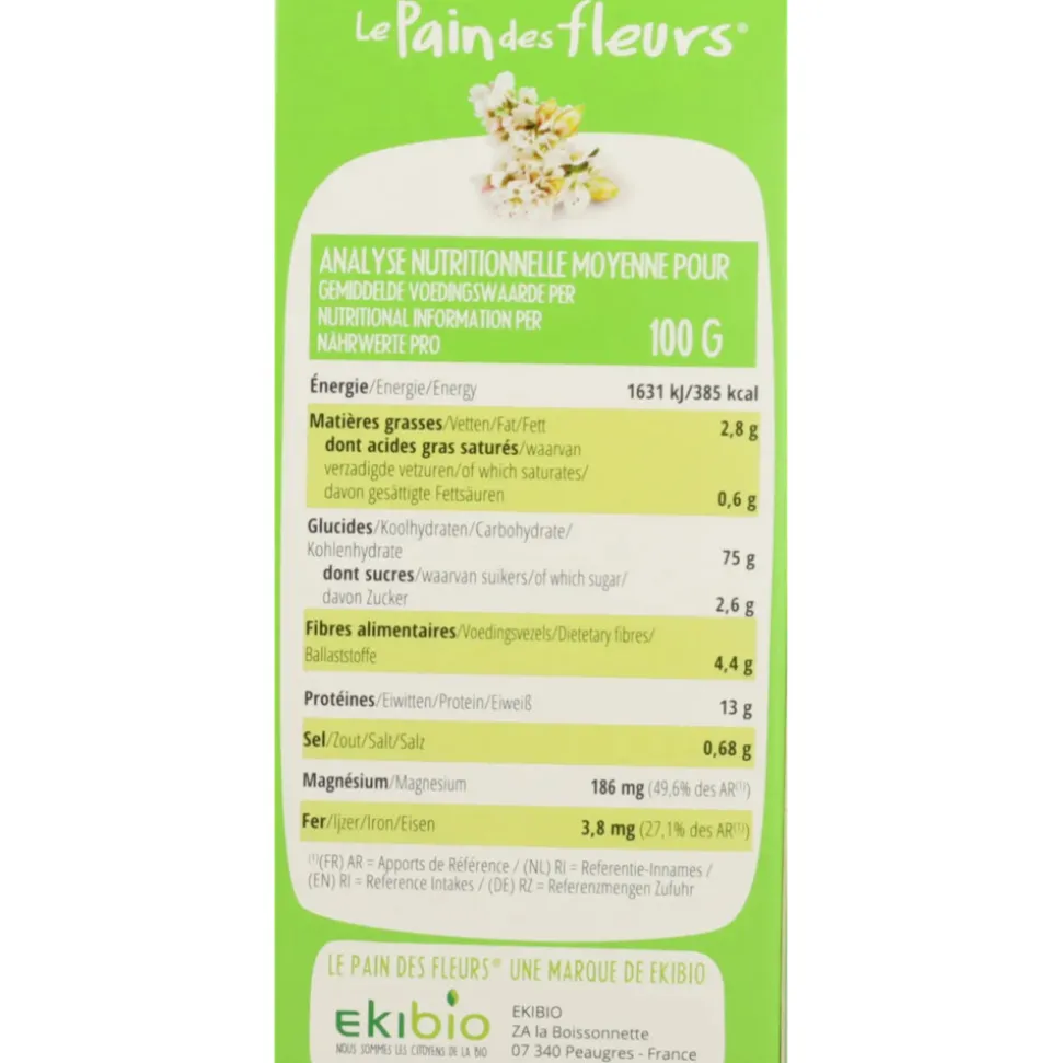 3x Pain fleur Crackers Boekweit 150 gr