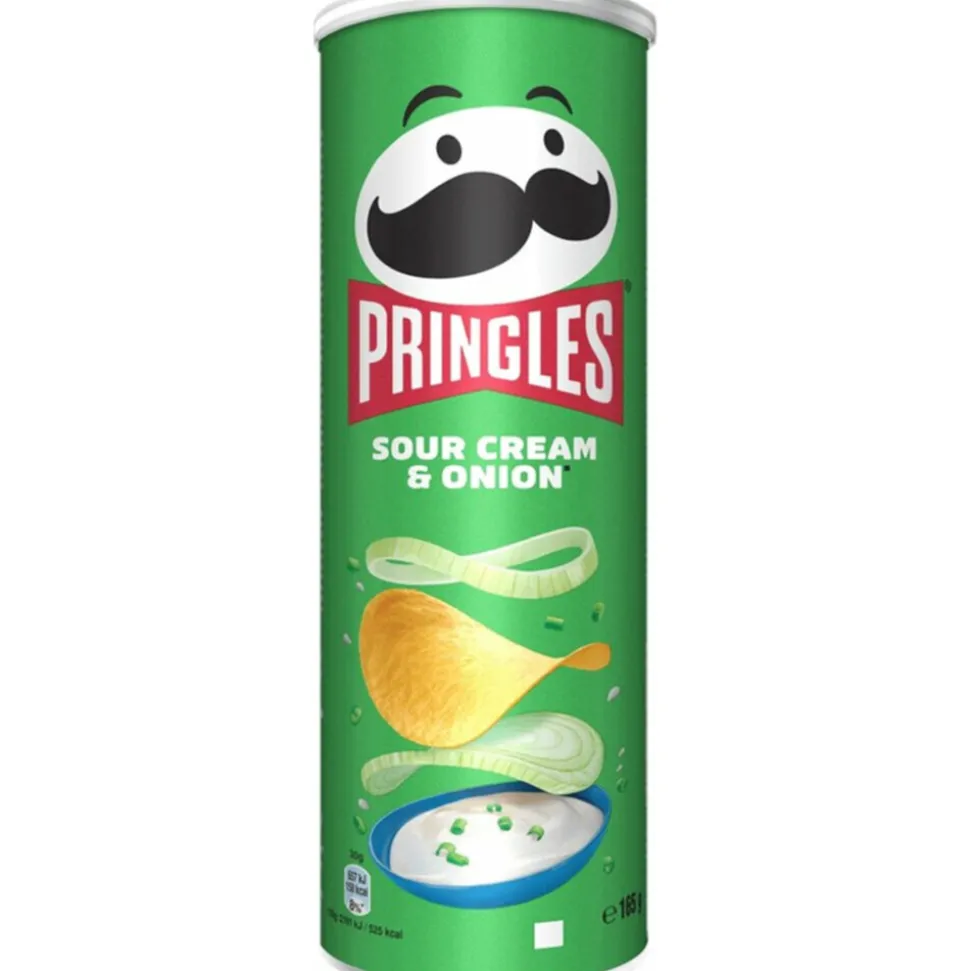 19x Pringles Chips Sour Cream & Onion 165 gr
