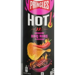 6x Pringles HOT Smokin' BBQ Ribs 160 gr
