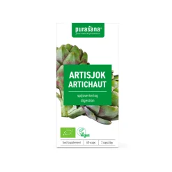 2x Purasana Artisjok Extract 300 mg 60 vegacapsules