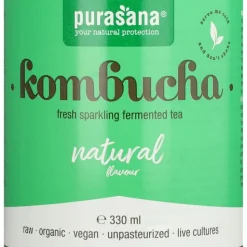 3x Purasana Kombucha Natuur 330 ml