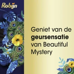 8x Robijn Klein & Krachtig Wasmiddel Black Beautiful Mystery 19 Wasbeurten 665 ml