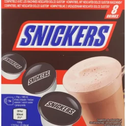 5x Snickers Dolce Gusto Koffiecups 8 stuks