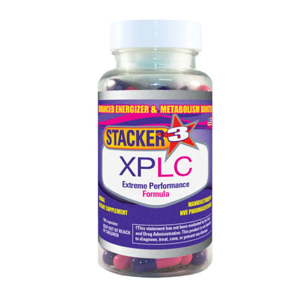 6x Stacker 3 Vital Xplc Fatburner 100 stuks