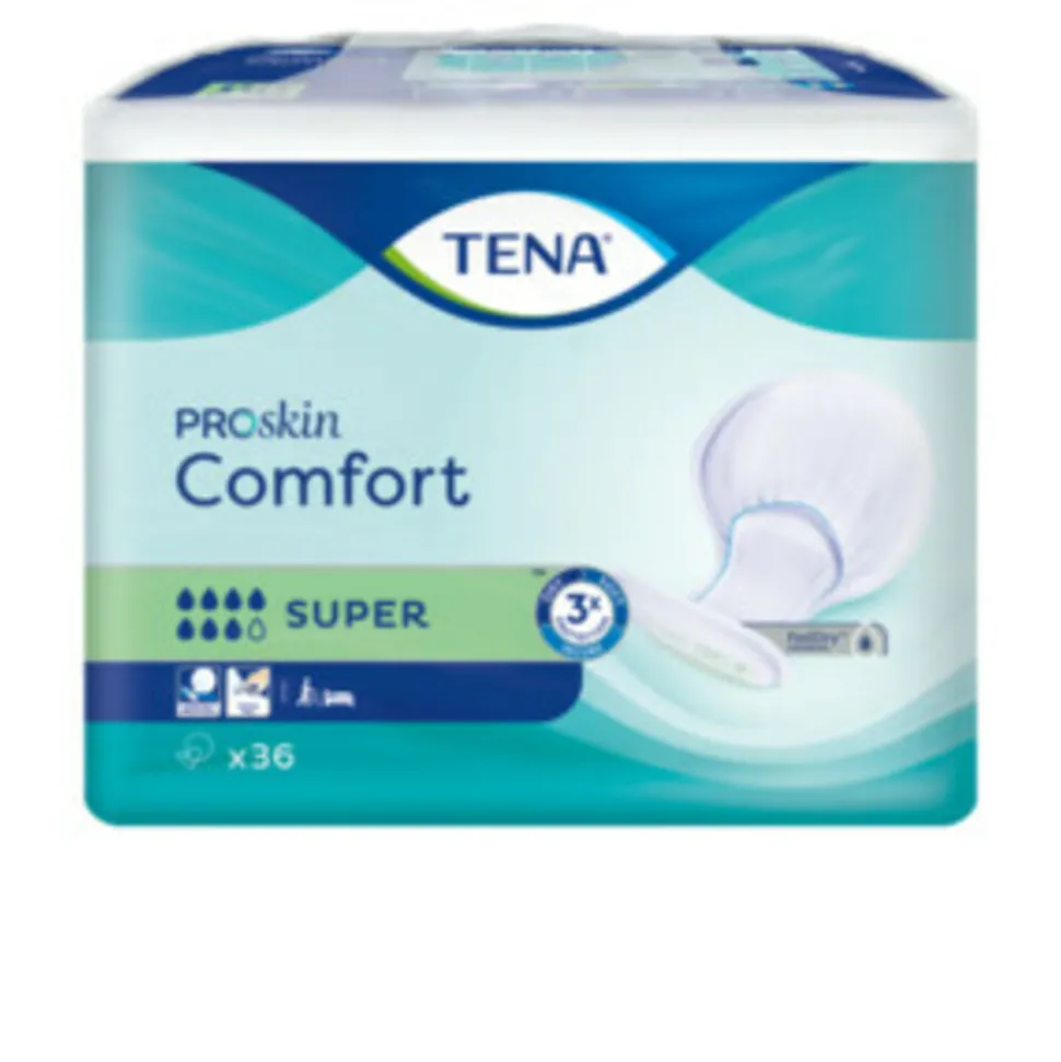 2x TENA ProSkin Comfort Super 36 stuks