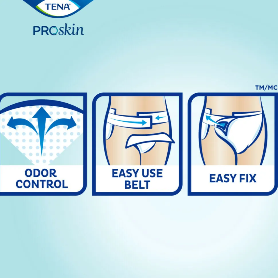3x TENA Proskin Flex Maxi XL 21 stuks