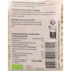 6x Terrasana Pijnboompitten 150 gr