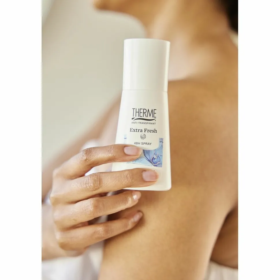 6x Therme Anti-Transpirant Extra Fresh Spray 75 ml