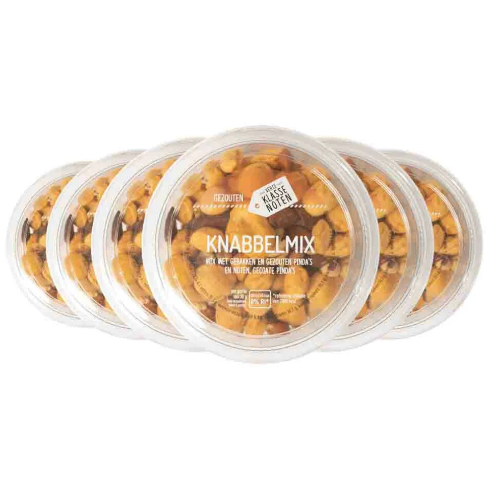 6x Verse Klassenoten Knabbelmix 150 gr