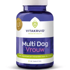 2x Vitakruid Vrouw Multi Dag Nacht 180 tabletten