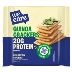 12x WeCare High Protein Crackers Quinoa 100 gr