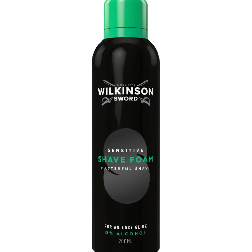 6x Wilkinson Sensitive Shave Foam 200 ml